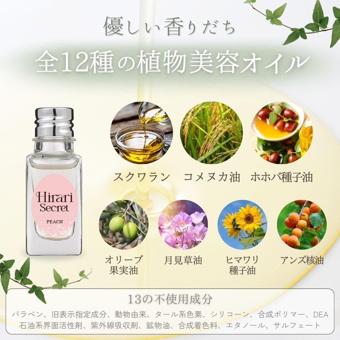 Парфюмированная вода Love Cosmetics для нижнего белья Hirari Secret Peach, 10 мл (запас на 3 месяца) VIO Odor Delicate Zone Сделано в Японии, фото 4