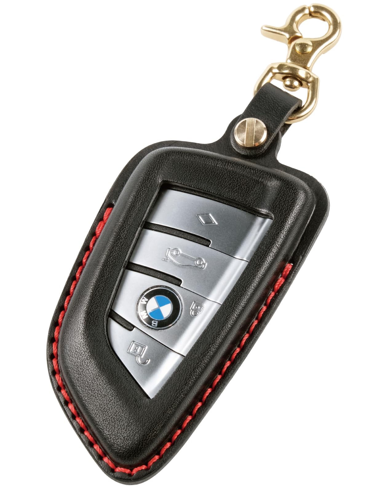 [ユサブル] BMW キーケース 本革 イタリアンレザー ブッテーロ 1シリーズ 2シリーズ 3シリーズ 5シリーズ 6シリーズ 7シリーズ 8シリーズ X1 X2 X3 X4 X5 X6 X7 Z4 トヨタ GRスープラ (ブラック) ブラック タイプB(4ボタン)
