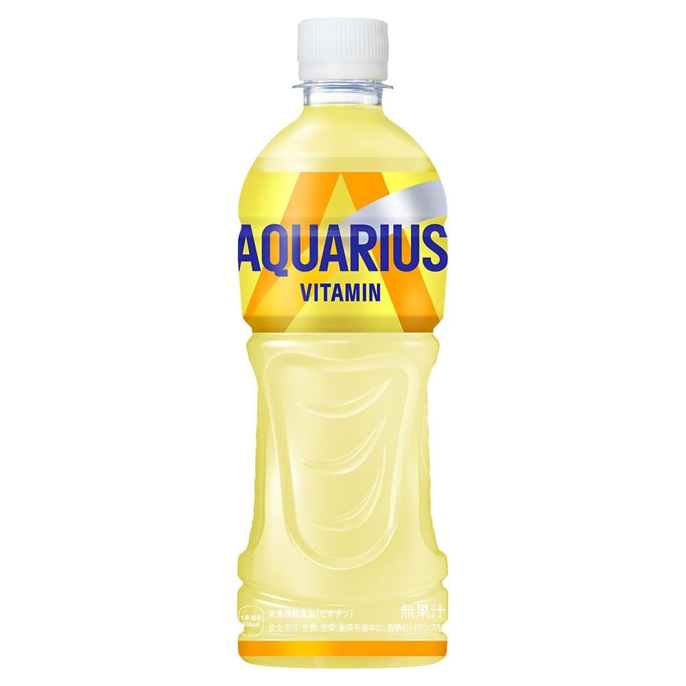 Coca-Cola Aquarius Daily Multivitamin, 16.9 fl oz (500 ml) x 24 PET Bottles