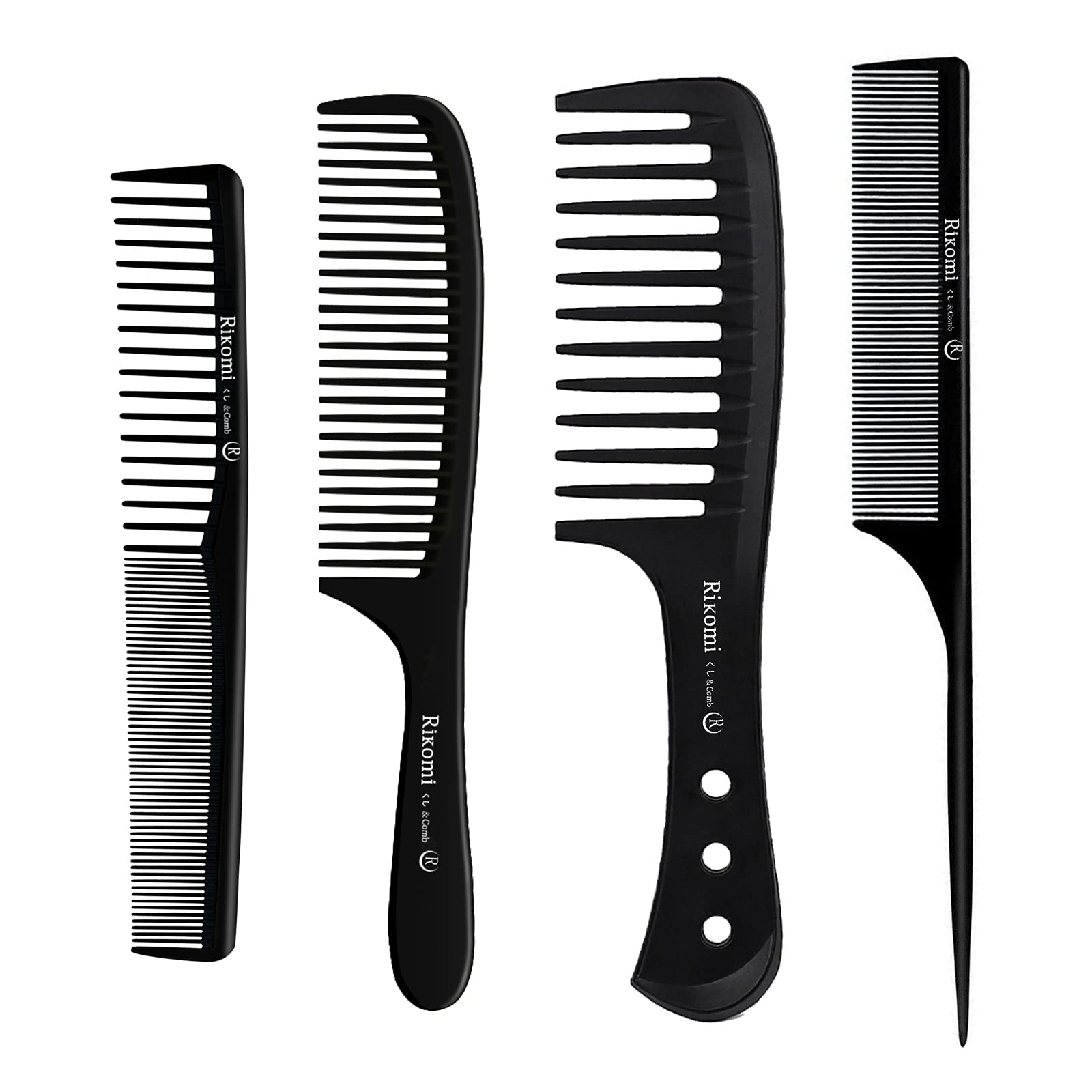Men's Hair Comb Ring Comb Tatsu Comb Treatment Comb Coarse Comb Hair Care Comb Rough Comb Kusi-22