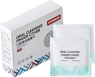 Oral Cleaning Finger Cover, 10pcs Baby Finger Tooth Wipes, Non-Woven Fabric Tongue Cleaner, Gentle Wipes for 0-1 Year Old Boys & Girls, Mouth Care