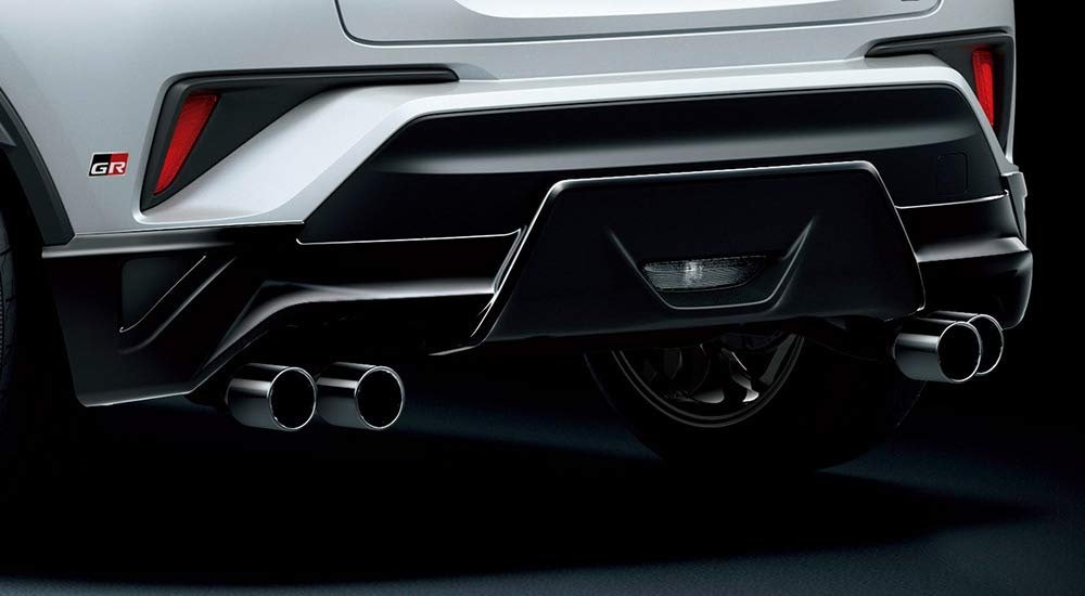 TRD GR Rear Bumper Spoiler, Black, Compatible with Toyota, C-HR GR SPORT '19.10 to [MS343-10004]