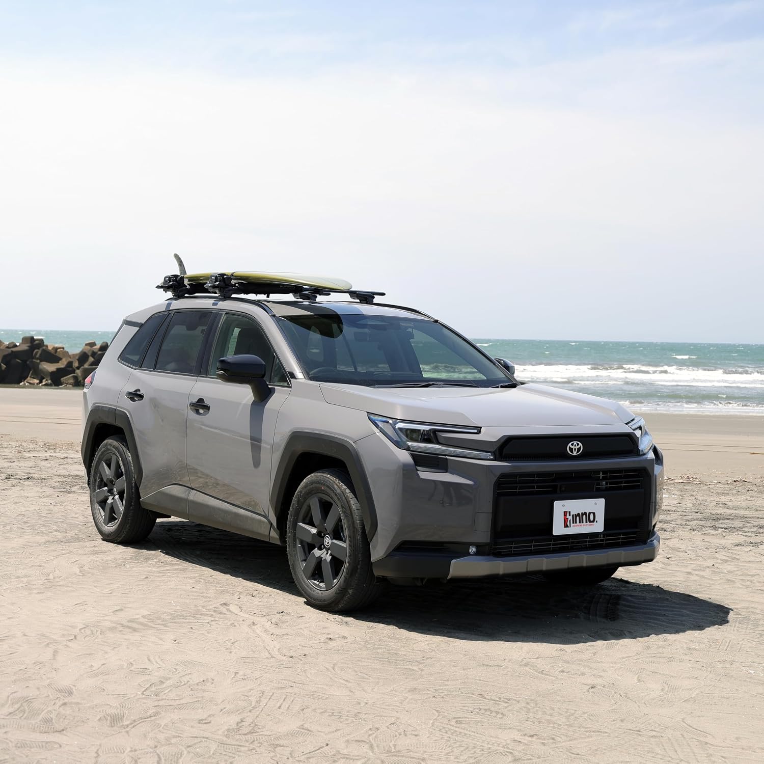CARMATE Roof Carrier inno с храповым ремнем для серфинга INA724JP, фото 10