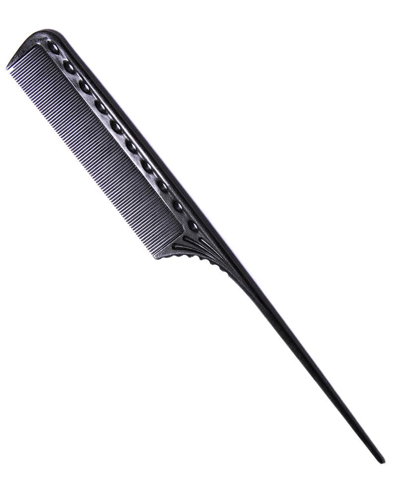 YSPARK Y.S.PARK YS-111EX Carbon Black Winding Comb Carbon Black Hair Brush Carbon Black CB 1pc (x1) carbon black cb 1 piece (x 1)