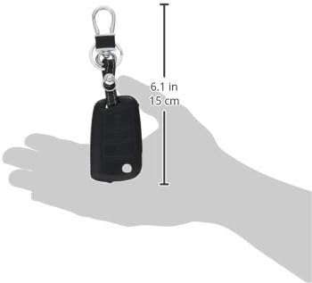 Кожаный чехол для ключей Core OBJ для Volkswagen/Audi с белой строчкой Golf7 / Golf Touran (5T) / POLO (6C) / Tiguan (AD1) / T-cross / A1 Sportback LE-GO7-002 *Пожалуйста, фото 5