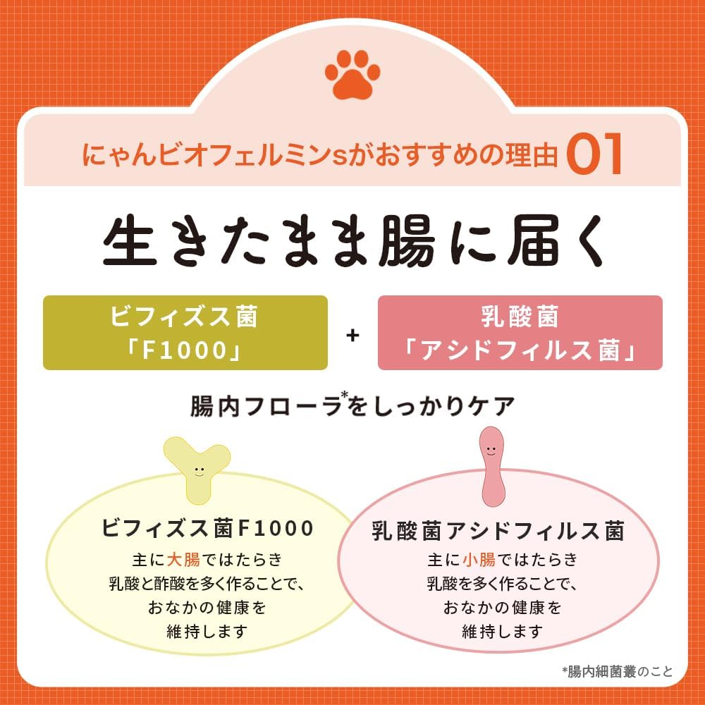 Taisho Pharmaceutical Nyan Bio Fermin S 1 пакетик / 40 г [Пищевая добавка для кошек] Молочнокислые бактерии, бифидобактерии, комбинация таурина, порошковая добавка для поддержания жизнедеятельности кишечника и здоровья желудка, домашняя добавка для кошек с мерной ложкой, фото 4