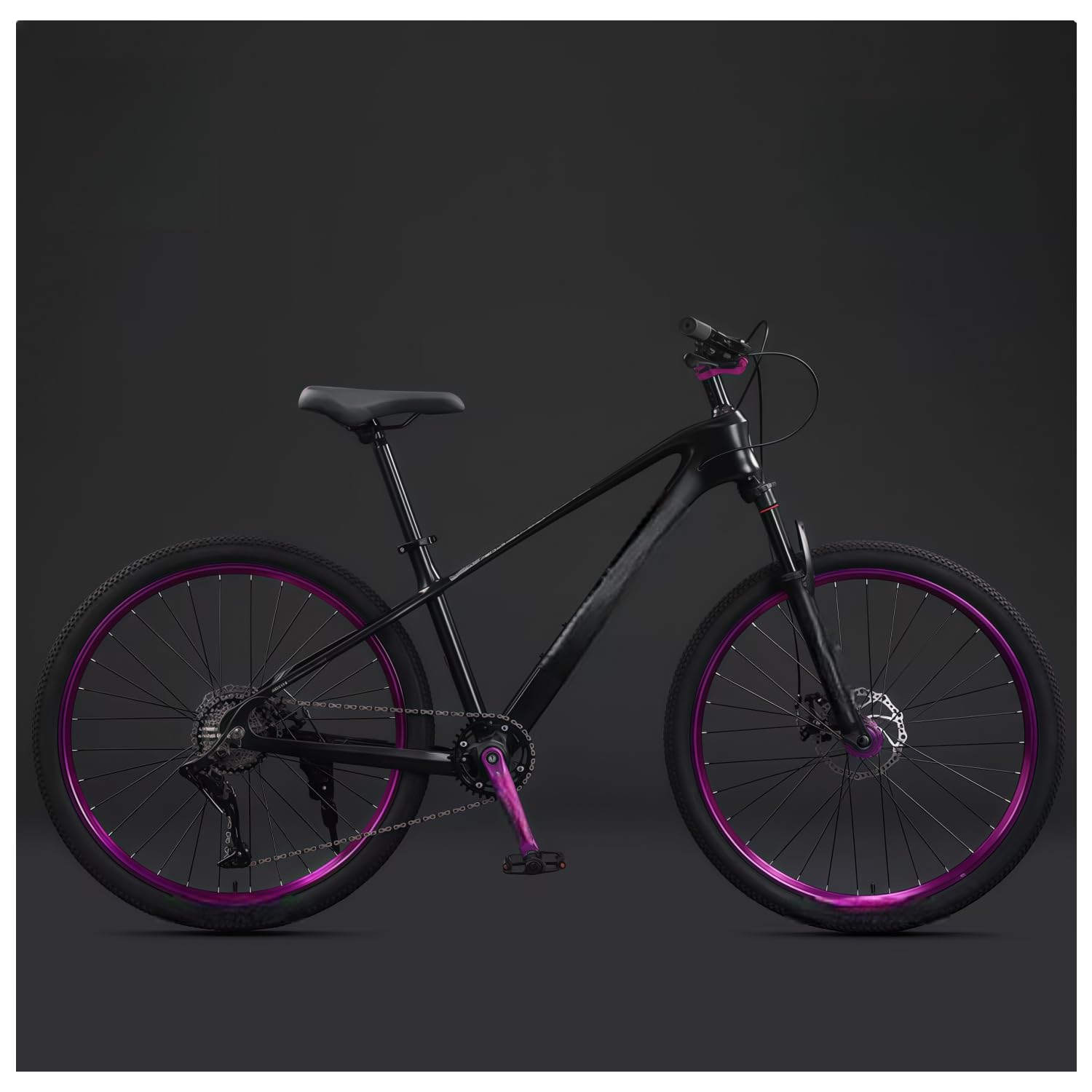 Road Bike, 24/26 Inch Bicycle Cross Bike, Mountain Bike, 24/26/30/10 Speed Shifter, Ultra Lightweight, Front and Rear Disc Brakes, Commuting to Work or School, Middle School, High School