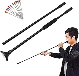 吹き矢 矢 ダート ブローガン用ダーツ ダーツとダーツクイバー付き 取り外し可能 アウトドア 狩猟 射撃 初心者 ストレス解消