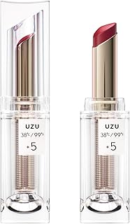 UZU BY FLOWFUSHI ウズバイフローフシ 38℃/99°Fリップスティック トウキョウ +5 レッド