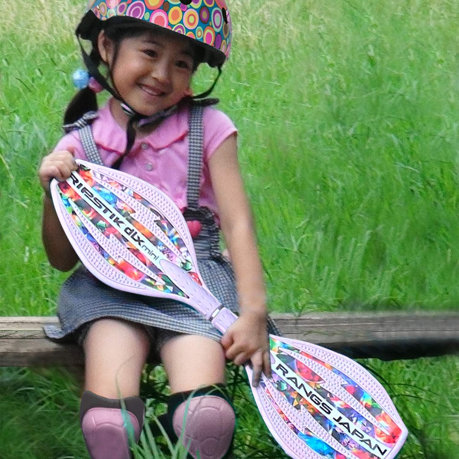 РАНГИ Japan Ripstik Deluxe Mini Cool Pink холодный розовый Размер: (приблизительно) 680 мм x 120 мм x 226 мм, фото 6