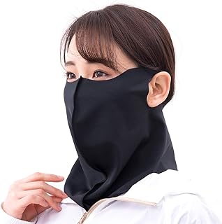 [デリング] DELLING 日本製 フェイスカバー ネックカバー UVカット UPF50+ 日焼け防止 紫外線対策 吸汗速乾 息苦しくない フェイスマスク フェイスネックカバー スポーツマスク 男女兼用 メンズ レディース