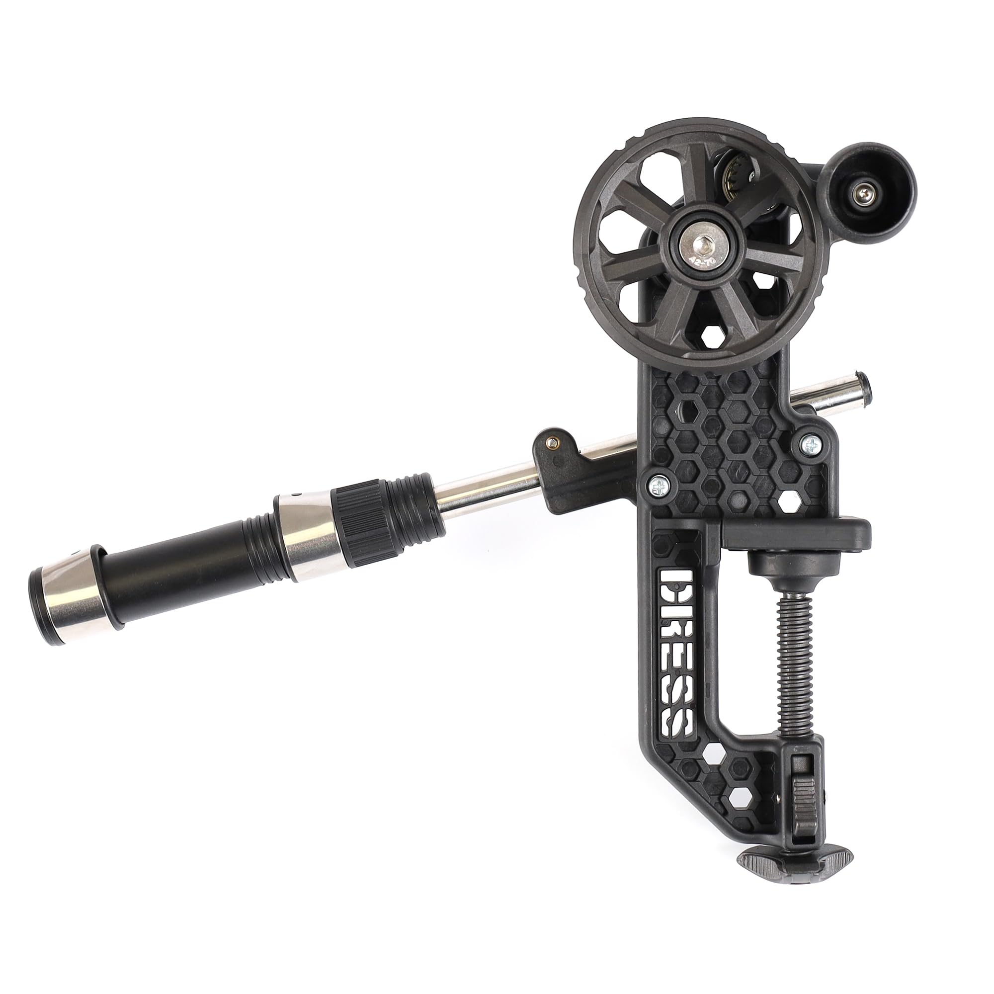 DRESS MAXIMUM WINDER EVO Fishing Line Winder Fast Recycling Fishing Line Reel Spool Gear Beginner Easy Installation Black
