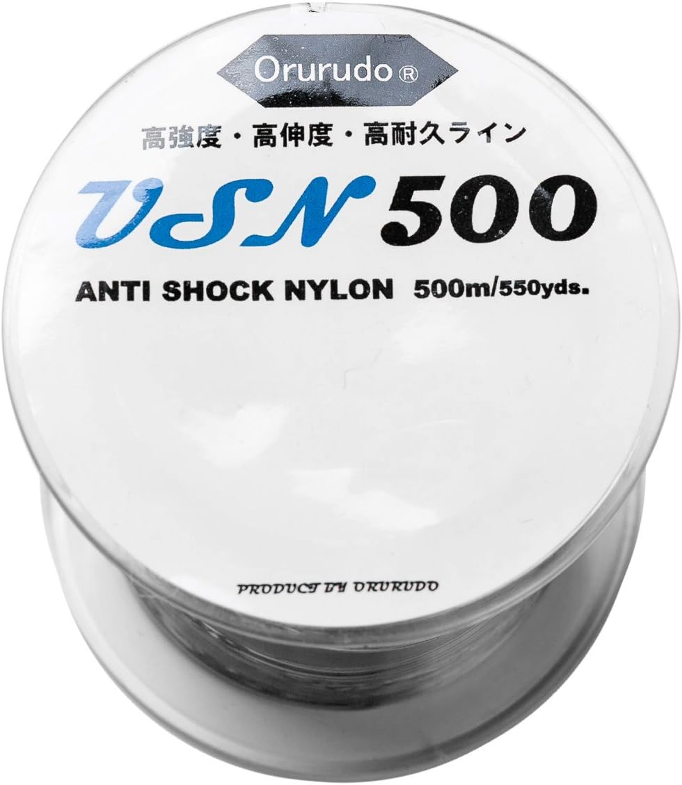 Нейлоновая леска Orurudo Fishing qb210001, Противоударный нейлон USN500, Ультрамягкая нейлоновая леска с высокой эластичностью и высокой прочностью, Сверхпрочная леска Black 1.0, фото 5