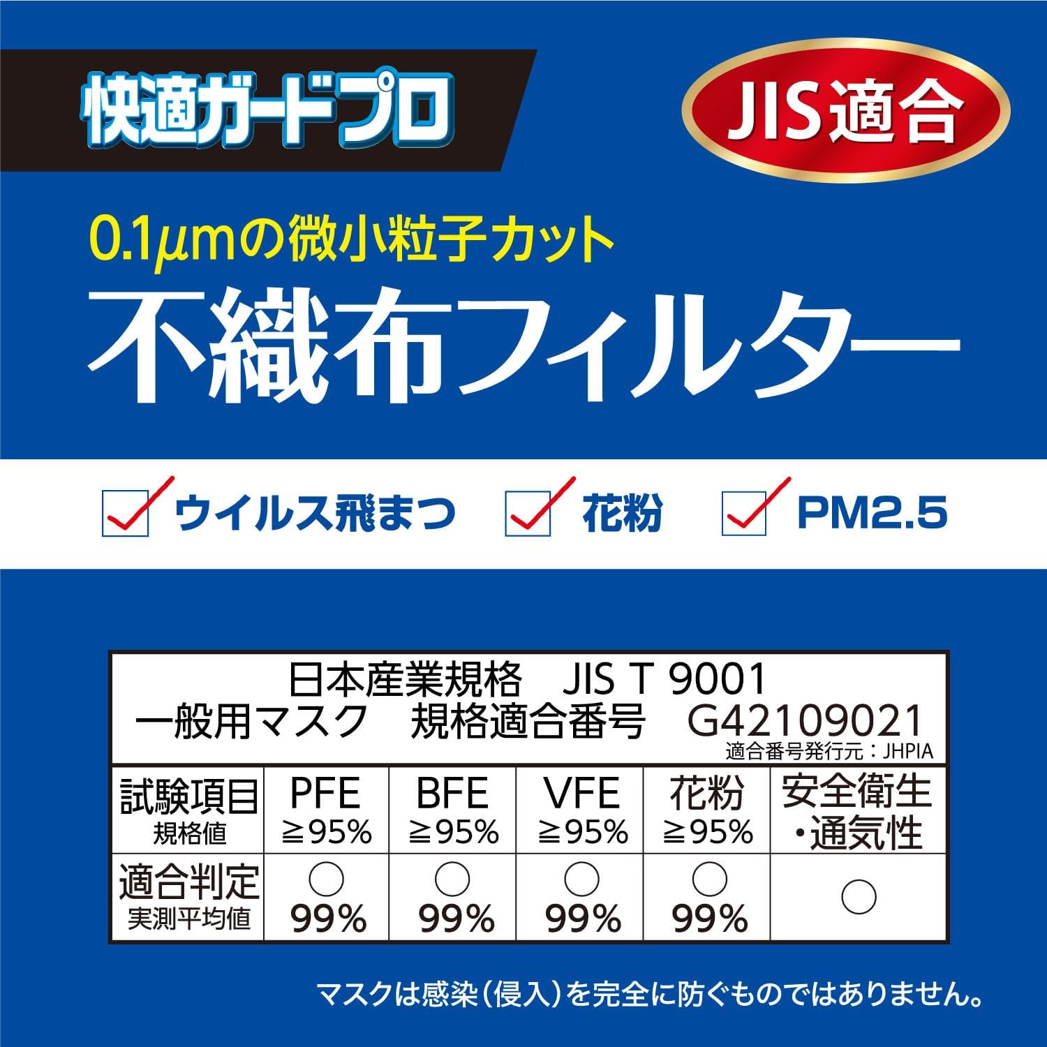 Маски Hakugen Earth Comfort Guard Pro обычного размера, 30 штук, с подушечкой для носа для тщательной защиты от разрывов, соответствующие стандарту JIS, Гофрированные, Не причиняющие боли в ушах, Широкие накладки для ушей, Нетканый материал, для сена, 30 листов, фото 8