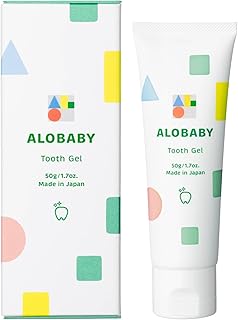 アロベビー 歯みがきジェル 50g オレンジ味 歯磨き粉 はみがき粉 フッ素なし ベビー 子供 オーガニック