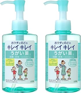 【Amazon.co.jp 限定】キレイキレイ うがい薬 フルーツミント アップル味 200ml 【指定医薬部外品】×2個