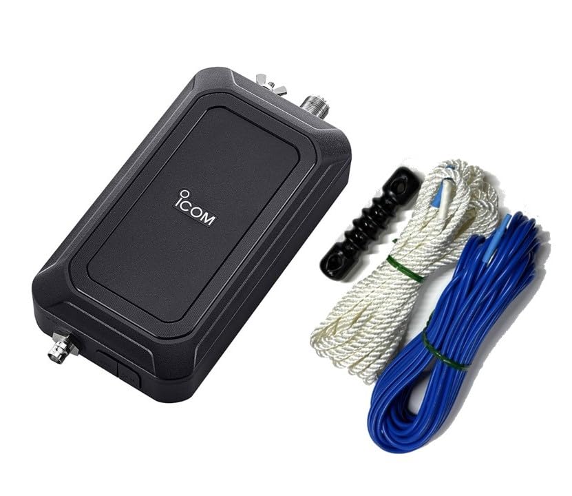 AH-705 Auto Antenna Tuner for ICOM IC-705 [Digiham Service Product] 32.8 ft (10 m) Wire Antenna with Shield