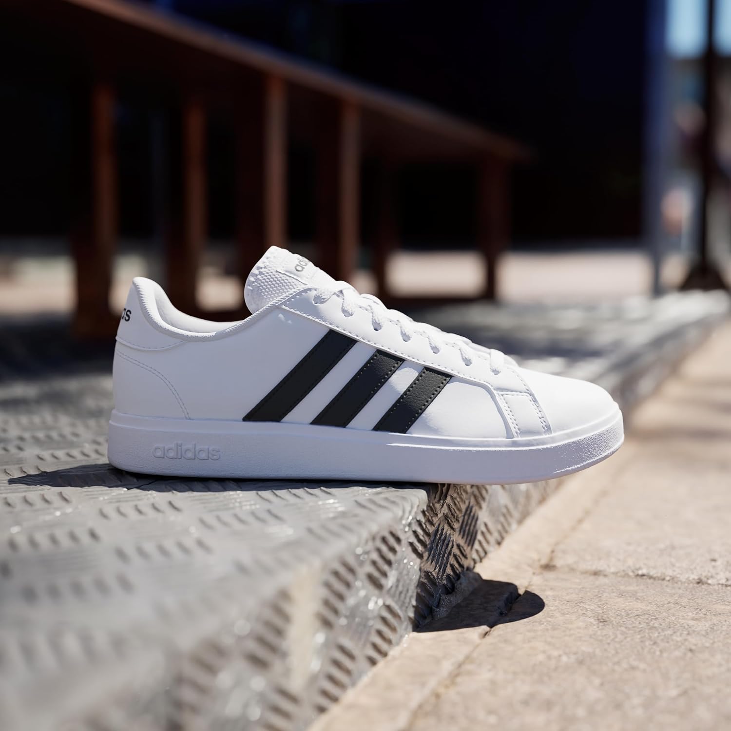 adidas (Адидас) Кроссовки Grand Court TD Унисекс для взрослых, фото 2