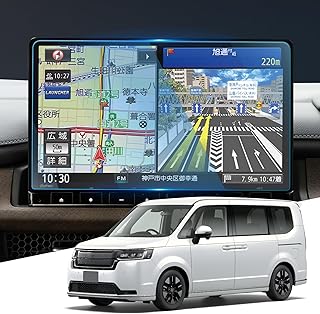 [LXM-264ZFLi 不適用] WEIPIN ガラス フィルム ステップワゴン RP8 RP7 RP6 専用 11.4インチ LXM-237VFLi LXM-247VFLi カーナビ 保護フィルム Honda Connectナビ フィルム 9H 汚れ/傷防止 低反射 HD 高感度タッチ 自己吸着 新型ステップワゴン アクセサリー ZR-V カスタムパーツ