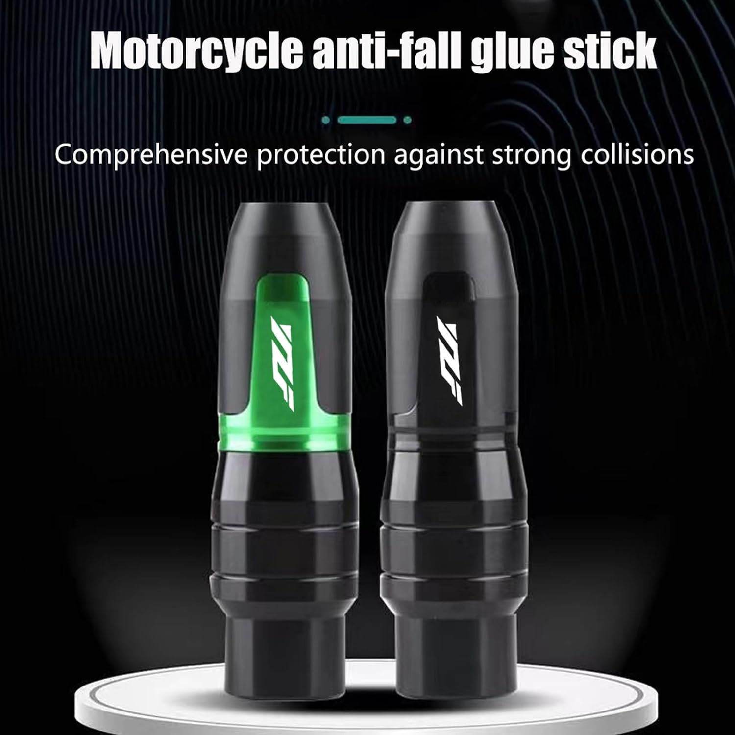 XIAXIA для YZF R1M, YZF-R3, YZF R25, YZF R6 2024 2025 Аксессуары из алюминия с ЧПУ для велосипеда, предотвращающие падение, Защита краш-панели, защита выхлопных газов, аксессуары для велосипедов yzfr (зеленый) [Параллельный импорт], фото 10