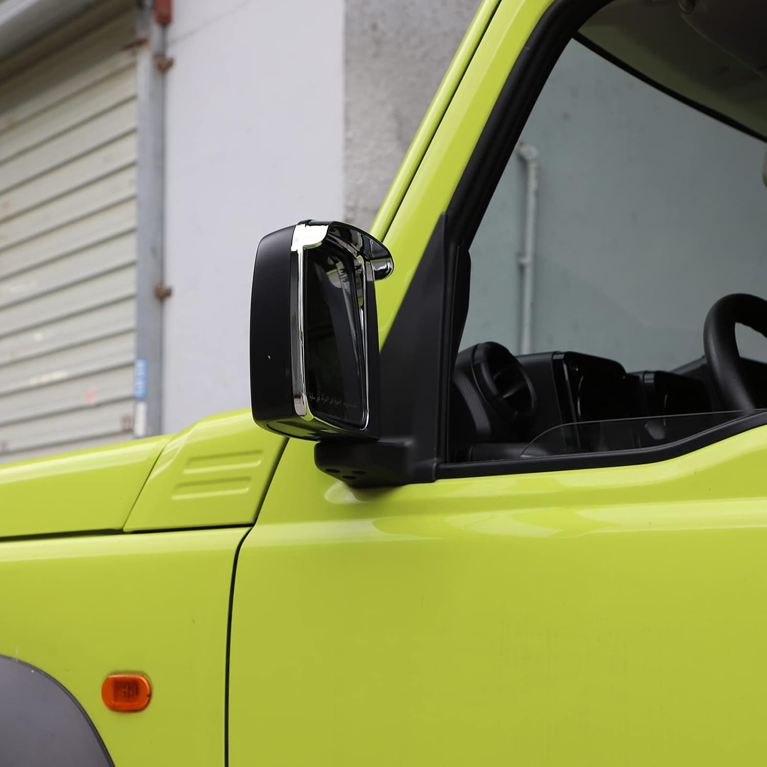 ANTC новая модель Suzuki Jimny Jimny carbon rain для бровей, защита от дождя, отделка бокового зеркала заднего вида Jimny Sierra JB64 JB74 2019+ модель автомобиля с эксклюзивным использованием ABS (яркая), фото 8
