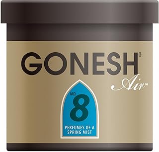 GONESH(ガーネッシュ)ゲルエアフレッシュナー(置き型芳香剤)No.8(ほのかに甘いフルーツ系の香り)100g