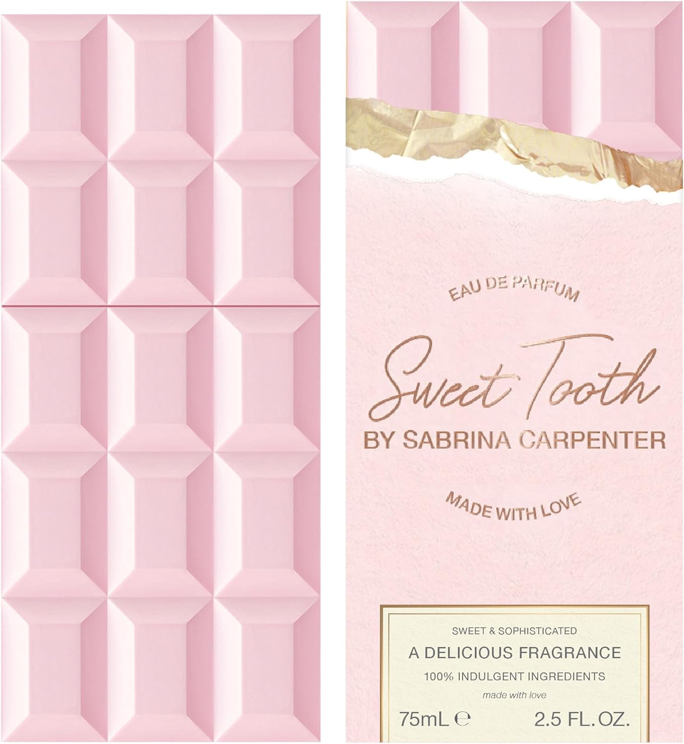 Парфюмерная вода SCENT BEAUTY Sabrina Carpenter - Духи для женщин - сладкоежек - 2,5 жидких унции / Sabrina Carpenter Sweet Tooth Eau de Parfum EDP, 75 мл, фото 2