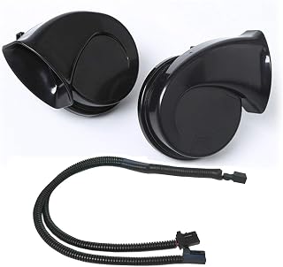 KYOUDEN 車 ホーントヨタ車汎用 12V レクサス 純正サウンド 高音/低音2個セット LEXUS 車用 ホーン レクサス風 純正サウンド ホーン TOYOTA用 二股分岐ハーネス (トヨタ車汎用ホーン+二股分岐ハーネス)