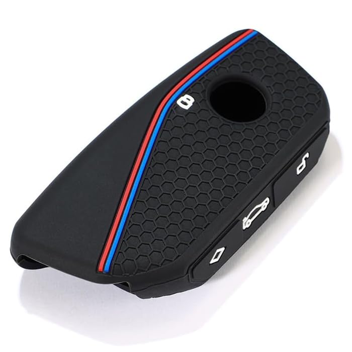 Silicone Key Case Key Cover Fits F95 F96 F70 G81 G70 G45 G05 G06 G07 G09 G60 G61 U10 U11 U06 I20 etc BMW Compatible Rubber Rubber Full Cover Soft Type Accessory Custom Parts New Cool Car Shower Gift