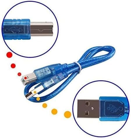 Универсальная плата разработки UNO R3 ATmega328P Atmega16u2 с кабелем UNO R3, фото 5