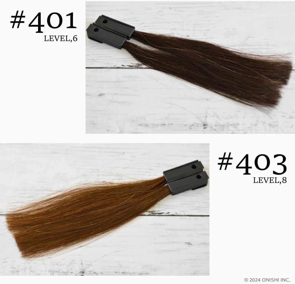 Образцы цветов ON-Beauty (УРОВЕНЬ #401, 6), 10 штук, 7 цветов, Цветовая система, Таблица цветов волос, Образец цвета, Окрашивание, Краска для волос, Парикмахер, Красота, Салон, Парикмахерская ZO УРОВЕНЬ #401,6, фото 4