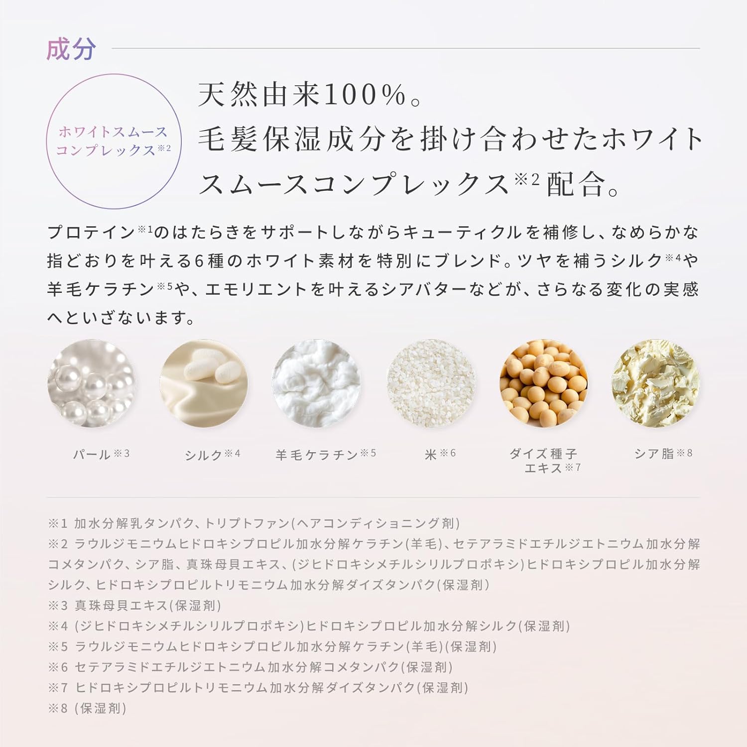 ReFa MILK PROTEIN/МОЛОЧНЫЙ ПРОТЕИН РеФа (Розово-цветочно-ягодный (шампунь/уход)), фото 10