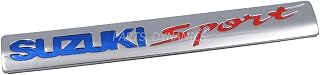 SUZUKI SPORT エンブレム 縦 2.4cm x 横 18.8cm 海外 スズキ 純正 輸出仕様 スズキスポーツ SUZUKI GENUINE PARTS