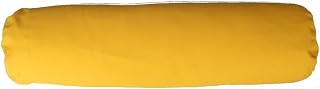 (Yellow) - Yoga Meditation Back Bolster/Cushion Lumbar Support Firm Pillow Restorative