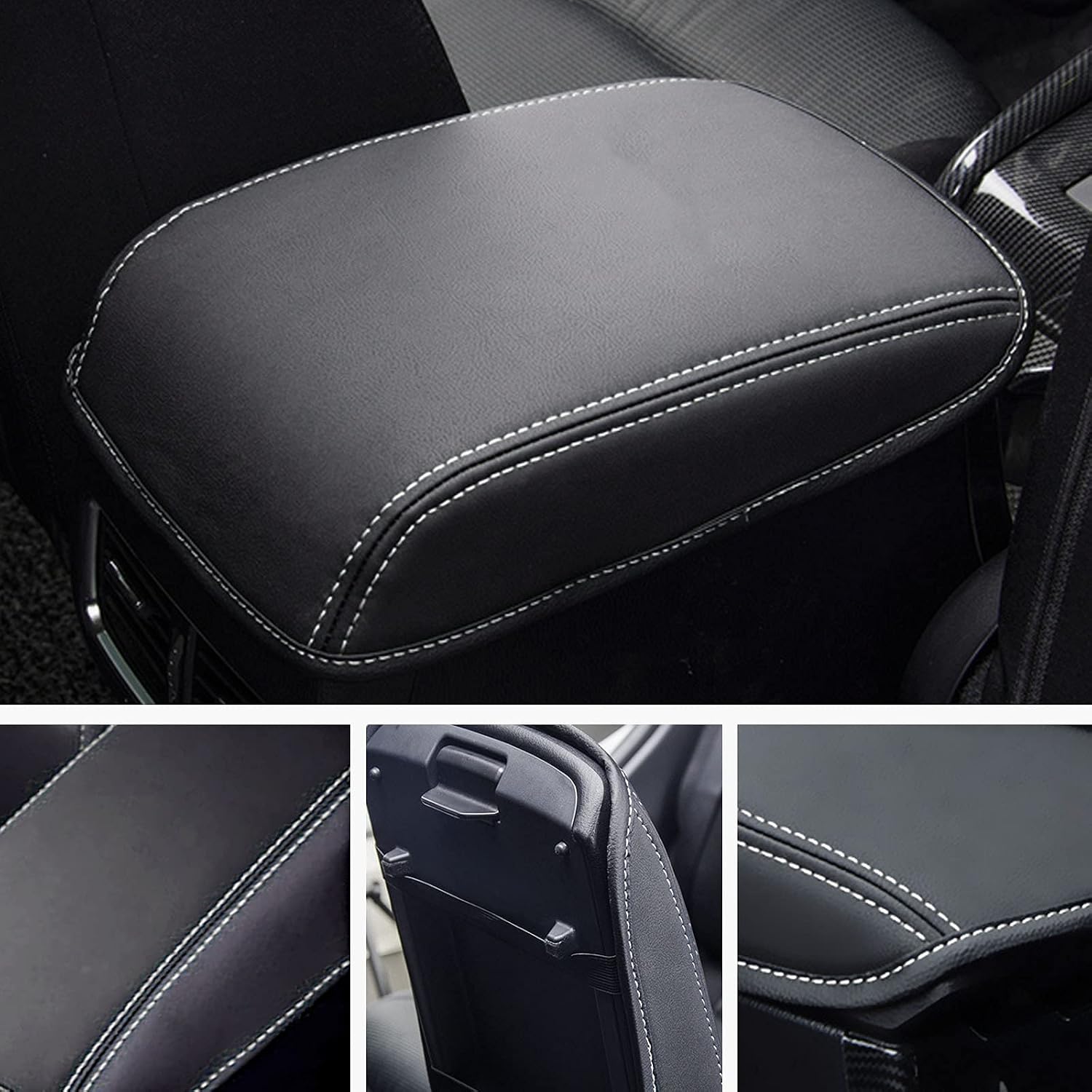SXCY Новая Mazda CX-5 KF system эксклюзивный чехол для подлокотника, налокотник для подлокотника, защитный чехол для консоли KF system, накладка для подушки, предотвращающая царапины, противоскользящие аксессуары cx-5, Индивидуальное наполнение губкой памяти, простая установка, фото 2