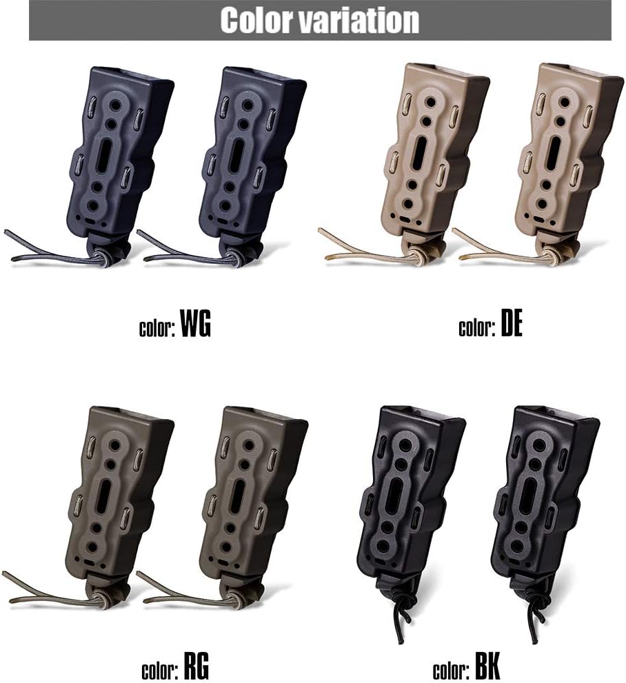 Пистолет LayLax BATTLE STYLE Bite Mag Handgun Quick Mag Holder, 2 предмета, страйкбольное снаряжение BK, черный, 2 предмета, пистолет, фото 3