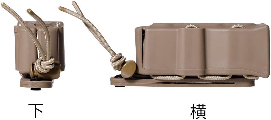 Пистолет LayLax BATTLE STYLE Bite Mag Handgun Quick Mag Holder, 2 предмета, страйкбольное снаряжение BK, черный, 2 предмета, пистолет, фото 11