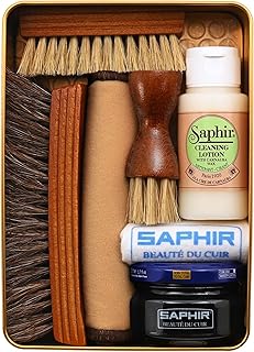 SAPHIR(サフィール) 一流ブランド この価格で 靴磨きセット シューケア スターター シングルDX (PA-SANN) クリーム 1色 革靴 手入れ セット 初心者
