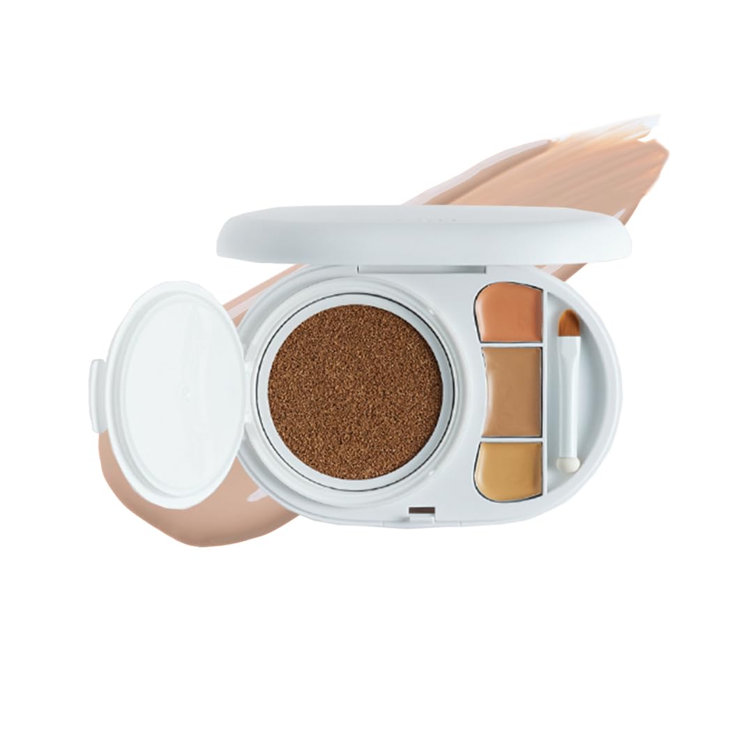 Effect Like Finish Foundation Cushion Foundation with 3-Color Concealer SPF50+ PA+++ Long-lasting Coverage Spot Coverage 26 Warm 30 ml 26 warm