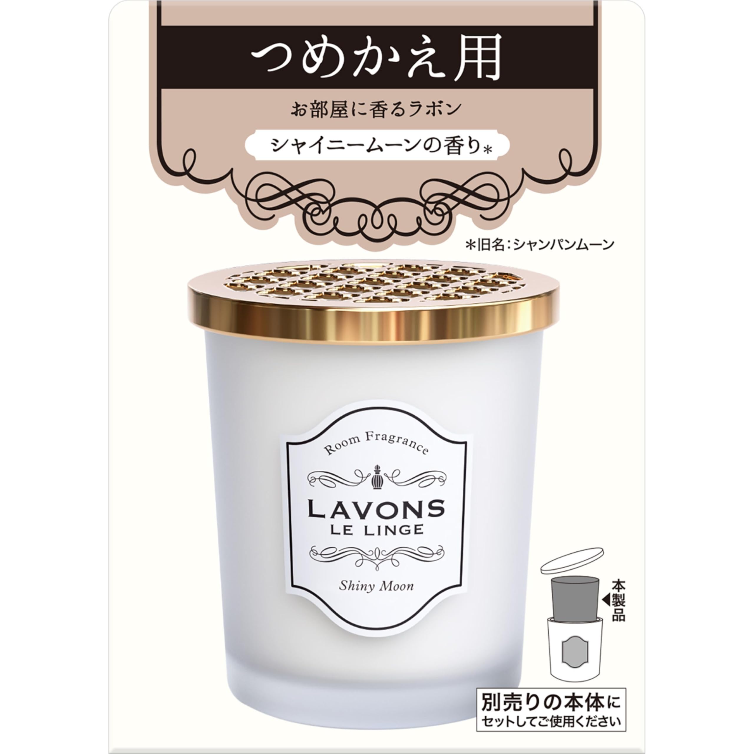 Lavons Room Fragrance Refill, Shiny Moon [Floral Green] Scent shiny moon 150 g