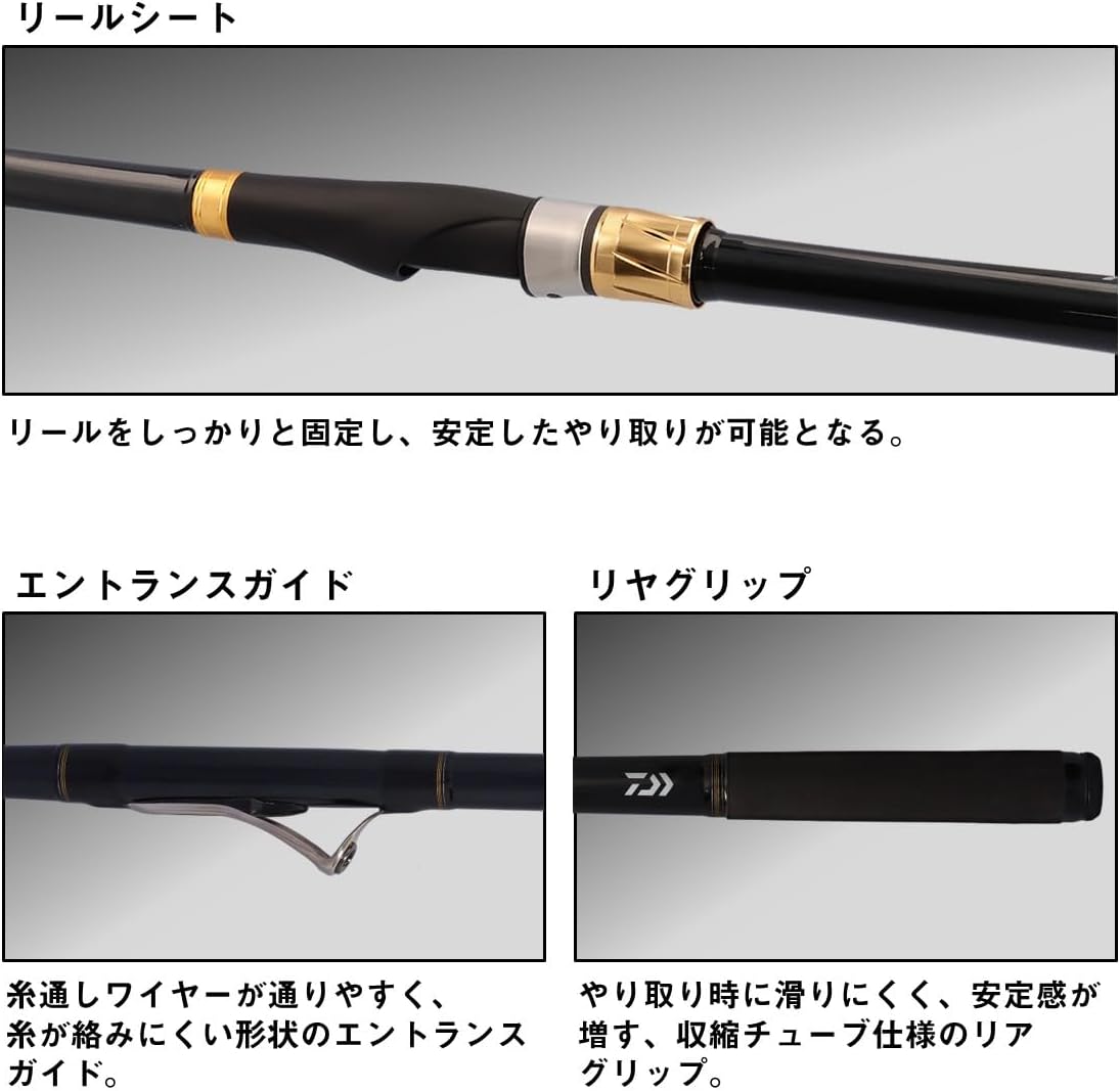 Удилище DAIWA (ДАЙВА) interline rocky pole mark dry 1.25 -4 с длинным забросом, J различных размеров (модель 2025 года), фото 4