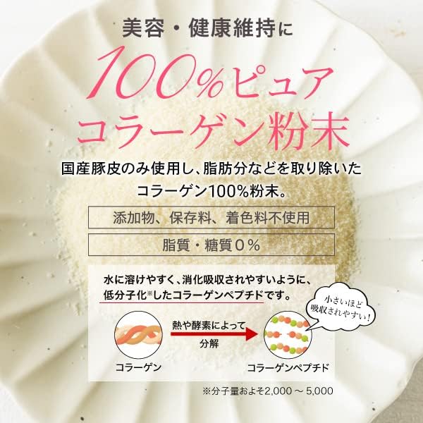 (AFC) Добавка Hua Mai eat collagen Powder 120 г коллагенового желатинового порошка Beauty pig, фото 2