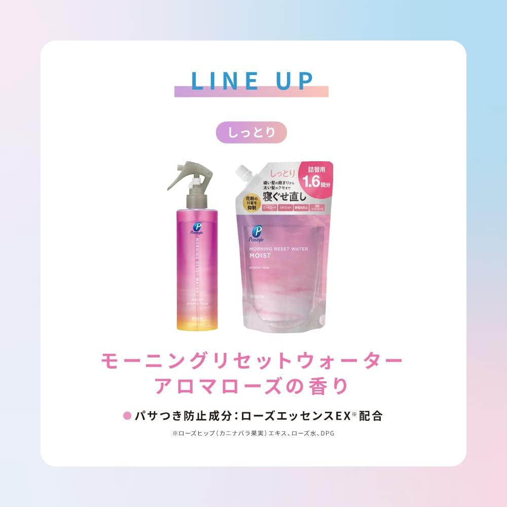 Pro Style Morning Reset Water Smooth Refill Большая емкость, 1000 мл | Вода для волос, Туман для волос, Уход за волосами, Укладка, Гладкая, Цитрусовые травы, 1000 мл Гладкой заправки, фото 8