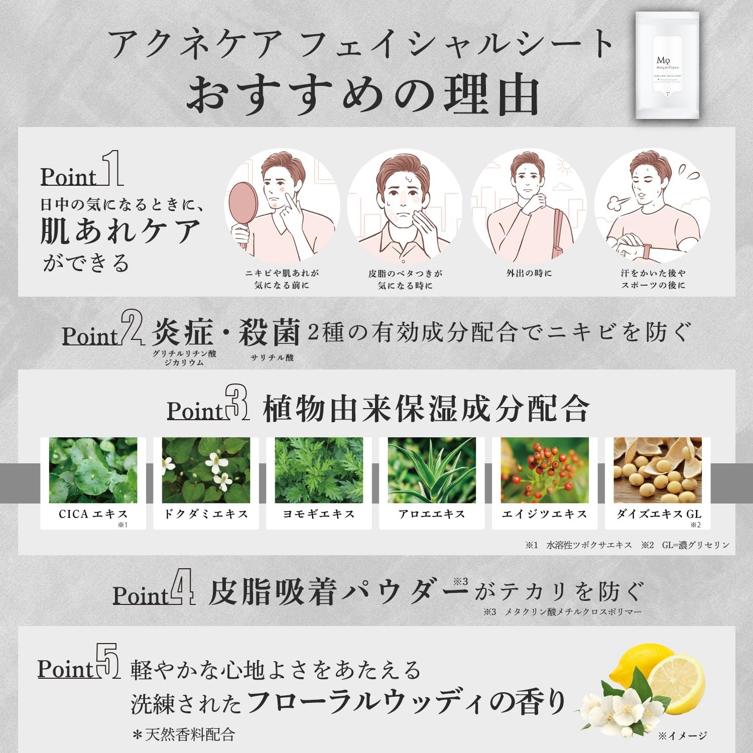 [Квазилекарство] Маска для лица Manifest Acne care <Лосьон для протирания> 32 штуки magnifique KOSE, фото 4