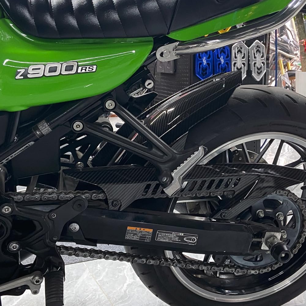 Товары для соответствия требованиям KAWASAKI Товары для соответствия требованиям Kawasaki Z900RS удлиненное заднее внутреннее крыло в карбоновом цвете MADMAX Mad Max Z900RS cafe экстерьер на заказ заднее крыло ZR900K, фото 5