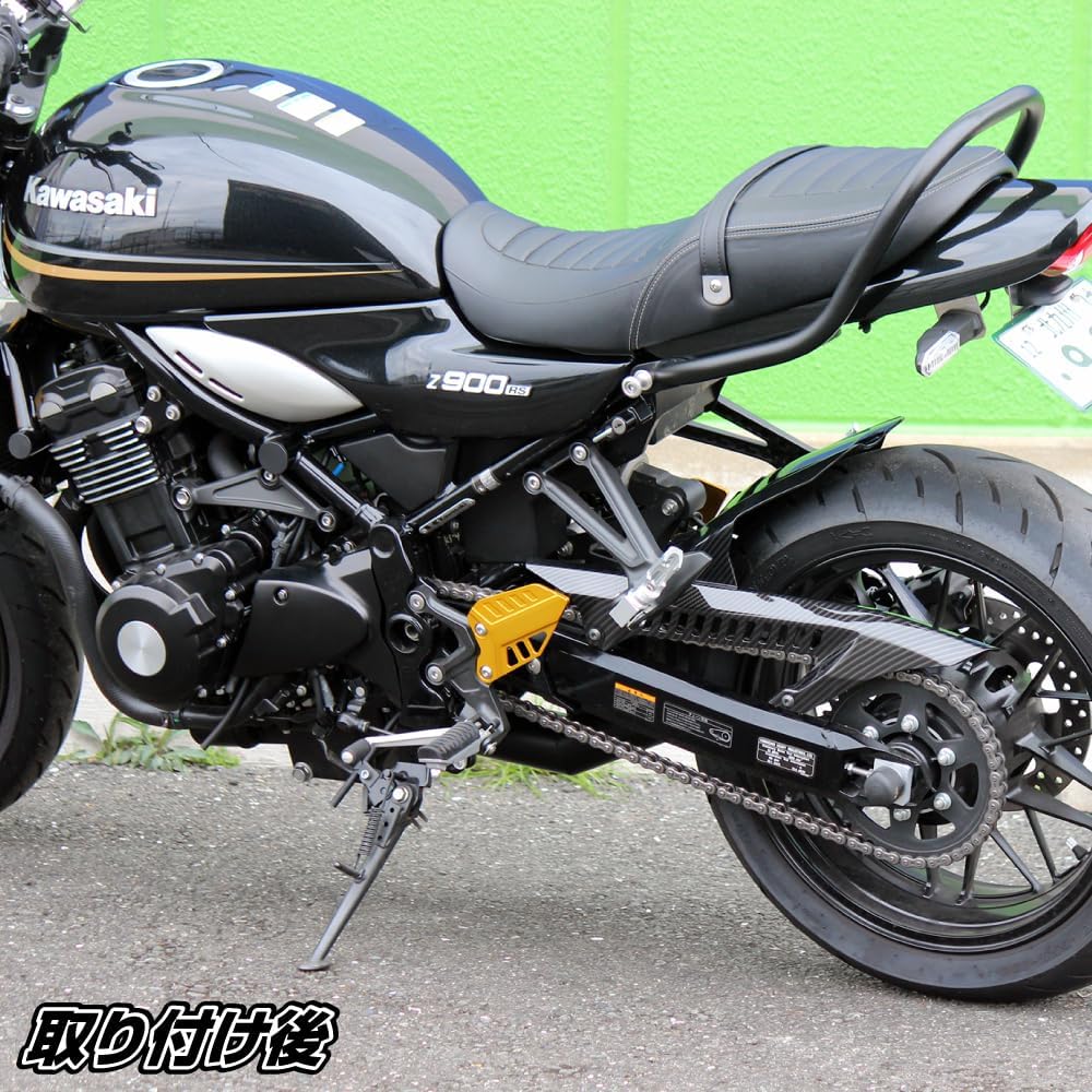Товары для соответствия требованиям KAWASAKI Товары для соответствия требованиям Kawasaki Z900RS удлиненное заднее внутреннее крыло в карбоновом цвете MADMAX Mad Max Z900RS cafe экстерьер на заказ заднее крыло ZR900K, фото 7