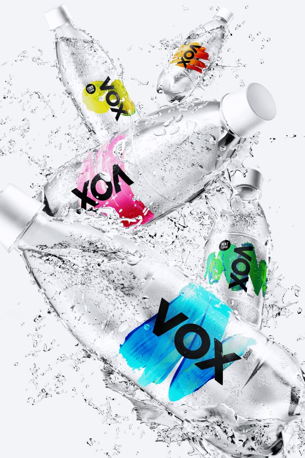 VOX (ВОКС) Газированная вода крепкая, неразбавленная, несладкая, 500 мл х 24 бутылки, Неразбавленная, 500 мл х 24 бутылки, фото 3