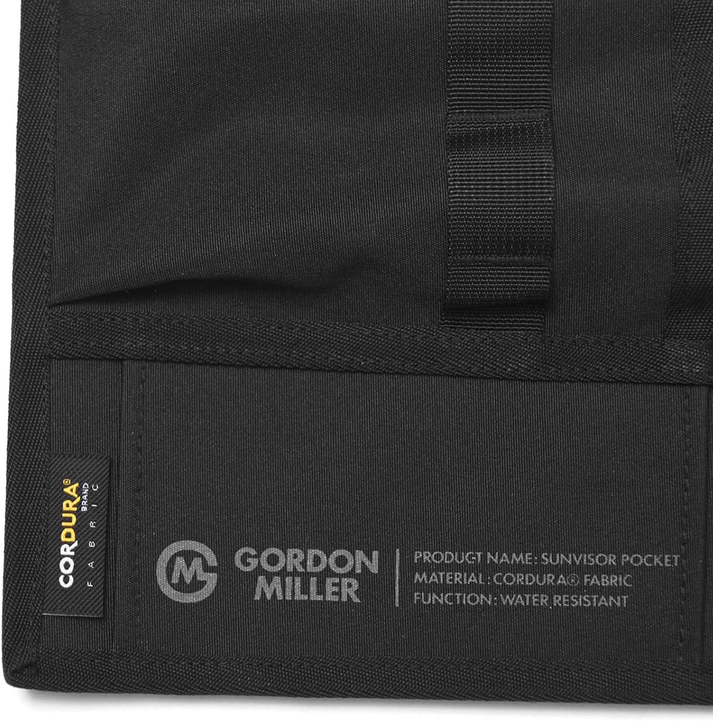 Карманный солнцезащитный козырек GORDON MILLER Cordura черный для автомобилей 1646548, фото 4