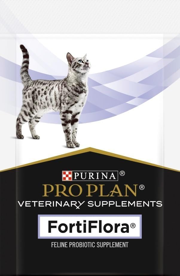 Добавка с молочнокислыми бактериями Purina Propran для кошек Fortiflora на 10 дней (упаковка 1х10 г) для здоровья желудка, фото 4