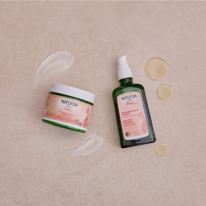 [Официальное название] WELEDA Mother's body oil, 100 мл, массажное масло для ухода за животом, для беременных, для подтяжки кожи после родов, мягкий цветочный аромат, натуральные ингредиенты, Органический подарок на День матери, линия для беременных, подарок на день рождения, фото 10